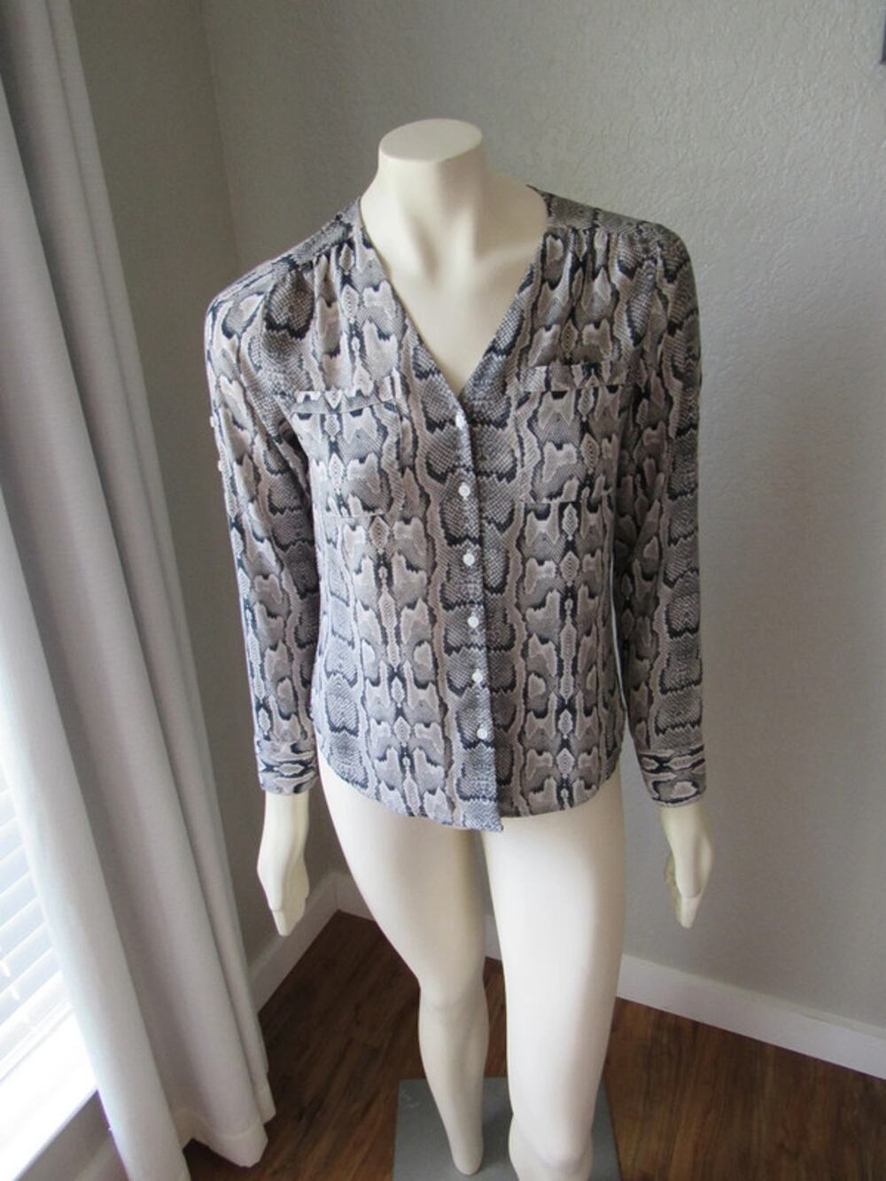 Express Snake Print Blouse